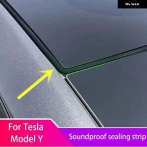 テスラ モデルY 車用サンルーフ ラバーシール ラバーストリップ 風切音低減 5M