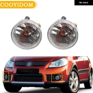 フロント バンパー フォグランプ フォグランプ スズキ SX4 2007-2012アエリオ2002 2003 2004 DRL デイタイム ランニングライト フォグライト