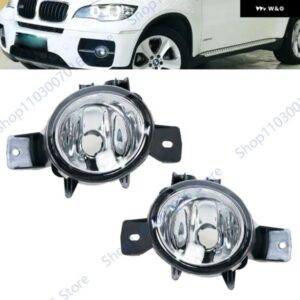 車用 フォグランプ アセンブリ バルブ 無 BMW X6 E71 2008 2009-2011 フロント ブレーキライト ヘッドライト フォグランプ 63177187631 63177187632