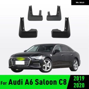 アウディ A6 サルーン Sライン スポーツ C8 2019~2020 フェンダー マッド フラップ スプラッシュガード マッドガード マッド フラップ カーアクセサリー