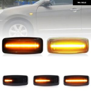 日産 アルメーラ アトラス シーマ フーガ プレジデント シルフィ ブルーバード サニー ティアナ ムラーノ LED サイドマーカーランプ アンバー フェンダー