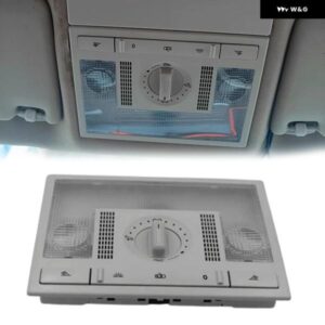 読書灯ドームランプ スイッチ付き フォルクスワーゲン ポロ 9N 2002-2010 / セアト アルテア レオン トレド 2006-2009 6Q0947613A 6Q0947291A