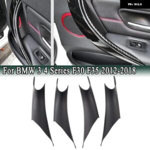 BMW 3シリーズ 4シリーズ インテリア ドアプルハンドルカバー ABS トリム F30 F31 F34 F80 2013-2018 F32 F33 F36 F82 F83 2014-2017