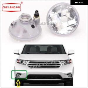 トヨタ ハイランダー 2011 2012 2013 右側車 フォグランプ カー スタイリング フロント バンパー フォグランプ フォグランプ バルブ 無