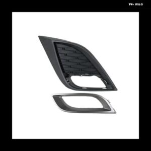 BBN250C11C 車用右フロント バンパー フォグランプ グリル フォグランプ グリル カバー クローム フレーム 付き 2010