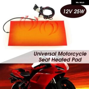25W 12V 汎用 オートバイ ATV シート ヒーター付き クッション 冬用 ウォーマー 防水 パッド ヒーター パッド マット