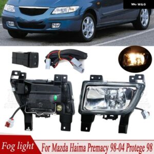 フォグランプ フロント ドライビング ランプ カー スタイリング マツダ ハイマ プレマシー 1998 - 01-2004 プロテジェ 1998 BJ B25G-51-680 B25G-51-690