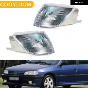 ヘッドランプ コーナーライト インジケーター プジョー 306 1993 1994 1995-1997 ワイドライト ウィンカーランプ 630323 630324 ウィンカーライト