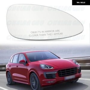 ポルシェ カイエン 2011 - 14 カーアクセサリー 右側リアビューミラー ガラス ヒーター付き