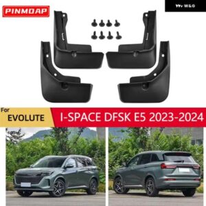 4個 マッドガード SAILIS ブルー ELECTRIC EVOLUTION I-SPACE DFSK E5 2023-2024 マッド フラップ スプラッシュフェンダー プロテクター 車 外装 パーツ