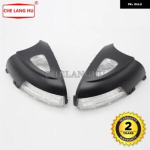 シュコダ イエティ 2009 - 13 カー スタイリング リア LED ミラー ライト ランプ ウィンカー インジケーター パドルライト付き