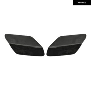 車用フロント バンパー ヘッドライト ウォッシャースプレーノズルカバー 51118067969 BMW 3シリーズ F30 F31 Mスポーツ 2012-2019 ブラック