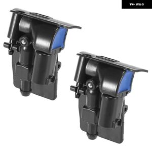 2X フロントガラス ウォッシャースプレーノズル フロントガラス ノズルジェット 61667183343 - BMW X1 E84 / X6 E71 E72