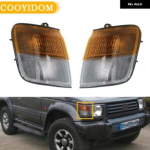 コーナーライト 三菱 パジェロ モンテロ ショーグン 1991-1996 シグナルランプ ライト ウィンカーランプ インジケーター MR124957 MR124958