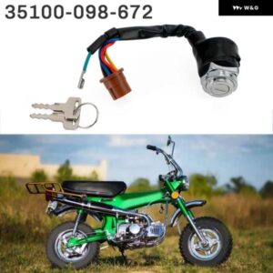 バイク パーツ イグニッション スイッチ キー付き ホンダ CT70 トレイル 70 ミニ バイク K0 1969-1971 35100-098-672