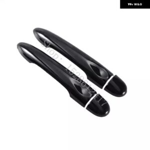 ルノー メガーヌ 3 MK3 III 2008 - 14 2016 光沢ブラック カー ドアハンドル カバー トリム カーアクセサリー - 2Dr no key no butto