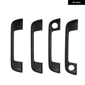 車 外装 セット X4 ドアハンドル ゴムシール ガスケット BMW E36 E34 E32 3 5 7シリーズ - 4Pcs Cover with Seal