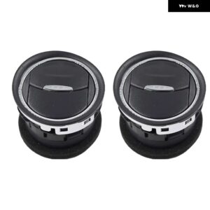 円形計器 パネル エアベント グリル フォード モンデオギャラクシーS-MAX 6M21U018B09ADW ダッシュボード エアベント エア アウトレット グリル - 2pcs