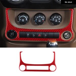 車内カーボンパワーシート調整ブレーキハンドル トリム ステッカー ジープ ラングラー JK 2011-2017 スタイリング アクセサリー - Type 13