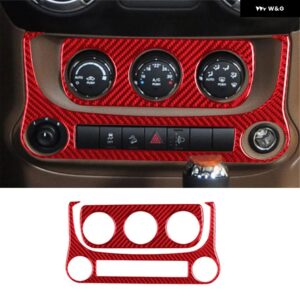 車内カーボンパワーシート調整ブレーキハンドル トリム ステッカー ジープ ラングラー JK 2011-2017 スタイリング アクセサリー - type 14