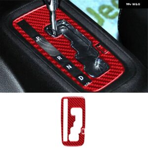 車内カーボンパワーシート調整ブレーキハンドル トリム ステッカー ジープ ラングラー JK 2011-2017 スタイリング アクセサリー - type 18