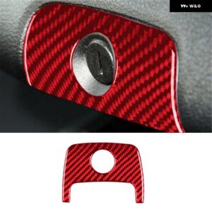 車内カーボンパワーシート調整ブレーキハンドル トリム ステッカー ジープ ラングラー JK 2011-2017 スタイリング アクセサリー - Type 7