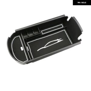 車用 アームレスト 収納 ボックス センター コンソール オーガナイザー 収納 整理 収納 ホルダー トレイ トヨタ CHR C-HR 2016-2020 アクセサリー - White