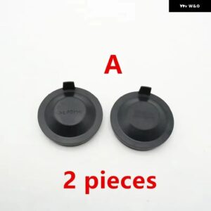 車用 防水 ゴム製ソフトダストカバー ローハイビーム ヘッドライト リアキャップ フォード フォーカス 2015 2016 2017 - 2pcs A