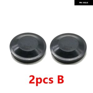 車用 防水 ゴム製ソフトダストカバー ローハイビーム ヘッドライト リアキャップ フォード フォーカス 2015 2016 2017 - 2pcs B