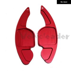 車 ステアリングホイール シフト パドル シフター ギアエクステンション アウディ A3 A4 A4L A5 A6 A7 A8 Q3 Q5 Q7 TT/TTS S3 S4 S6 S7 S8 R8 - Red