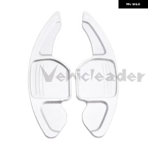 車 ステアリングホイール シフト パドル シフター ギアエクステンション アウディ A3 A4 A4L A5 A6 A7 A8 Q3 Q5 Q7 TT/TTS S3 S4 S6 S7 S8 R8 - Silver