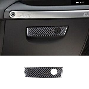 車内アクセサリー ジープ ラングラー JK 2011 2012 2016 2014 - 16 ブラック カーボン 装飾 ステッカー - Type 9