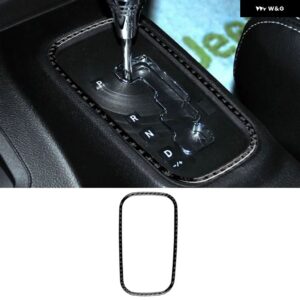 車内アクセサリー ジープ ラングラー JK 2011 2012 2016 2014 - 16 ブラック カーボン 装飾 ステッカー - type 16