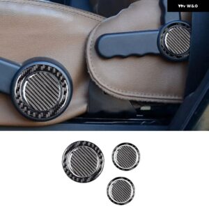 車内アクセサリー ジープ ラングラー JK 2011 2012 2016 2014 - 16 ブラック カーボン 装飾 ステッカー - Type 5