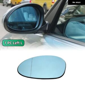 左 運転席側 ブルーウィングドアミラー バックミラー ガラス ヒーター付き BMW 1 3シリーズ E81 E87 E82 E46 E90 E92 Z4 E85 - 1PC Left2