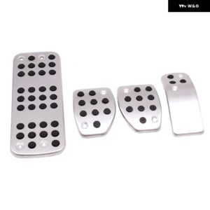 車ガス フットレスト カスタムペダル パッド プレート PEUGEOT 207 301 307 208 2008 308 408 CC/CITROEN C3 C4/DS 3 4 6 DS3 DS4 DS6 - MT