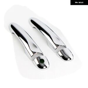 ルノー メガーヌ 3 MK3 III 2008 - 2015 クロームハンドルカバー トリム 2009 - 14 アクセサリー ステッカー カー スタイリング - 2Dr 1 key no button