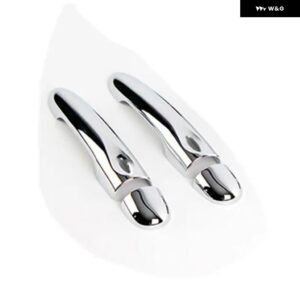 ルノー メガーヌ 3 MK3 III 2008 - 2015 クロームハンドルカバー トリム 2009 - 14 アクセサリー ステッカー カー スタイリング - 2Dr no key 2 buttons