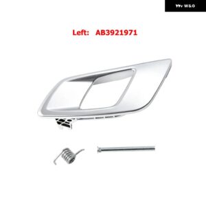 左 右車内装ドアインナーハンドル トリム AB3921971 AB3921970 フォード レンジャー エベレスト 2012-2021 マツダ BT50 2012-2019 - Left