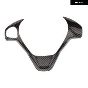 車 ステアリングホイール カバー スパンコール トリム ステッカー フォード フィエスタ MK7 2009 - 2017 エコスポーツ フィゴ B-MAX KA+ カーアクセサリー - Single hole