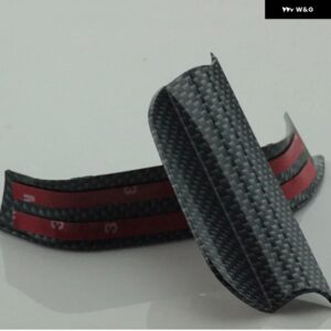 車用フロント ドアハンドル 収納 ボックス フォード クーガ エスケープ 2013 - 2018 ドアハンドル ステッカー 収納 アクセサリー - ABS carbon fibre