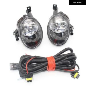 車ライト VW ゴルフ 6 A6 MK6 2009 - 13 車 スタイリング フロント フォグランプ フォグランプ ワイヤー ハーネス アセンブリ - Pair Light And Wire