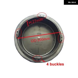 ロービームライトダストカバー 防水 防塵 ヘッドランプ リアシェルリッド ヘッドライト キャップ 1個 日産 QASHQAI 2008-2015 - 1pcs No Hole