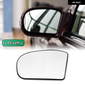 左 右 ドア側 ヒーター付き ドアミラー ガラス バックミラー バックミラー プレート メルセデスベンツ E クラス C クラス C E クラス W211 W203 - 1PC Left