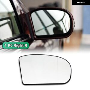 左 右 ドア側 ヒーター付き ドアミラー ガラス バックミラー バックミラー プレート メルセデスベンツ E クラス C クラス C E クラス W211 W203 - 1PC Right