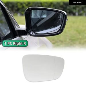 左右ヒーター付き ブラインド スポットハザードウィングリアミラー ガラス BMW 3シリーズ G20 G21 5シリーズ G30 G31 G32 G38 7シリーズ G11 G12 - 1PC Right