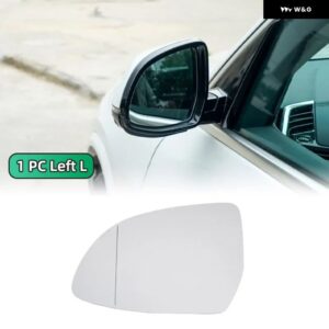 左右ドアサイドヒーター付きウィングミラー ガラスバックミラー プレート BMW X3 G01 X4 F26 G02 X5 F15 G05 X6 F16 G06 2015-2019 - 1PC Left