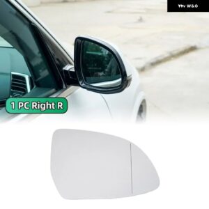 左右ドアサイドヒーター付きウィングミラー ガラスバックミラー プレート BMW X3 G01 X4 F26 G02 X5 F15 G05 X6 F16 G06 2015-2019 - 1PC Right
