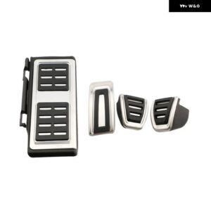 車用ペダル フット燃料 ブレーキ クラッチカバー フォルクスワーゲン VW パサート B8 ゴルフ 7 ティグアン 2017 - 2021 セアト レオン 5F MK3 - MT 4 Pcs