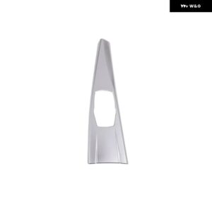 車用 マルチメディア パネル カバー トリム ステッカー BMW 3シリーズ F30 F34 4シリーズ F33 F36 カーボン インテリア トリム - chrome